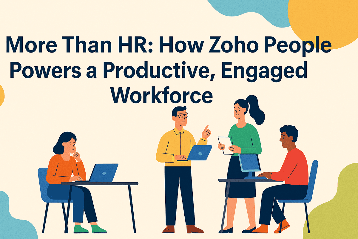 MORE THAN HR: HOW ZOHO PEOPLE POWERS A PRODUCTIVE, ENGAGED WORKFORCE